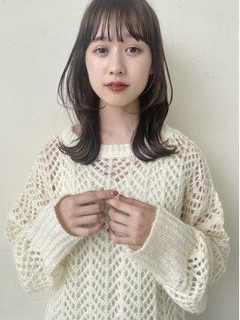 ミニヨン バイ ハピネス 高の原店(mignon by Happiness) レイヤー　くびれレイヤー　顔周りカット　小顔カット