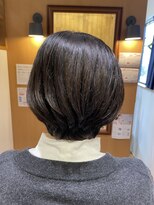 チアー ヘアリラクゼーション(cheer HAIRRELAXATION)&nbsp;前下がりショートボブ