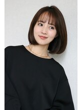 ガーデン オオタカノモリ(garden otakanomori) 簡単スタイリング20代30代40代大人のふんわり内巻きひし形ボブ