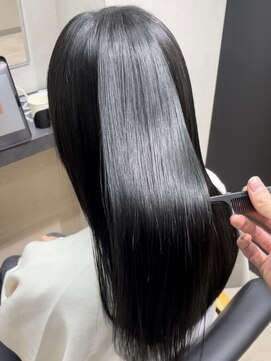 フレーム 博多店(FRAME) 髪質改善ストレート×艶髪黒髪【福岡／博多】