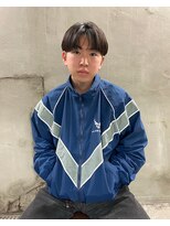 ロイジー(roijir) メンズショート×センターパート