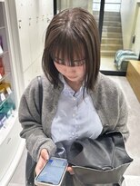 オーシャン(Ocean)&nbsp;［Ocean Hair&Life 水田］黒髪卒業☆透明感！グレージュカラー