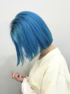 シャロン(SHARON) 【sharon】ショートスタイル×クリアブルー