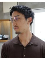 サンアタゴノット(san.atagonot)&nbsp;襟足残しのメンズベリーショート