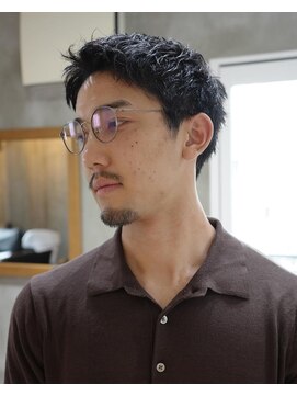 サンアタゴノット(san.atagonot) 襟足残しのメンズベリーショート