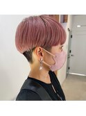 刈り上げマッシュショート