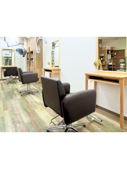 【新清洲駅徒歩1分】少人数サロンだから相談しやすいのが◎エイジングに対応した施術で髪を美しく保ちます*