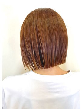 ヘアーバイモンキー(Hair by Monkey) 切りっぱなしボブ