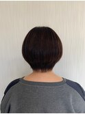 大人にもおしゃれなレイヤーボブ×髪質改善Tr/大人ショート#1
