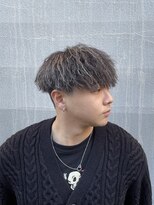 アース 葛西店(HAIR&MAKE EARTH) ツイストパーマ×ホワイトメッシュ