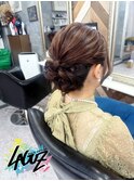 【ヘアセット】ふわもこアップ /茅ヶ崎ヘアセット/早朝