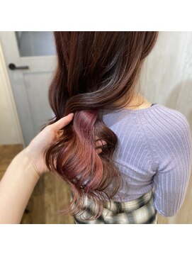 テーラヘアー 葛西店(TELA HAIR) ピンクインナー 【TELA HAIR葛西】