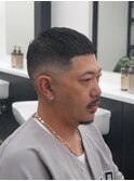 一宮クロップスタイル×スキンフェード大人ワイルド