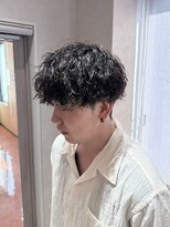 アレアル 広島並木通り店(ALEAR)&nbsp;波巻きパーマ/メンズマッシュ/ツーブロック/メンズショート