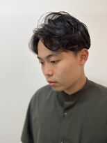 テーラヘアー 板橋店(TELA HAIR)&nbsp;パーマ×センターパート