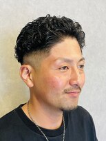 スター(STAR)&nbsp;バチ決めパーマ/ワイルド/メンズパーマ/秋ヘア/メンズ