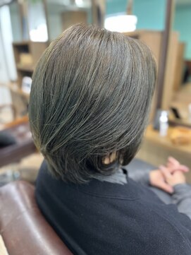 脱☆白髪染め/カーキベージュ