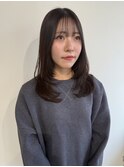 顔周りレイヤー/ダブルカラー/髪質改善/ケアブリーチ万代新潟駅