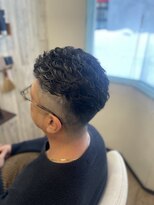 テラス(Terrace) オールバックパーマ