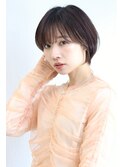【10代20代30代】ショートスタイル×ナチュラルベージュ
