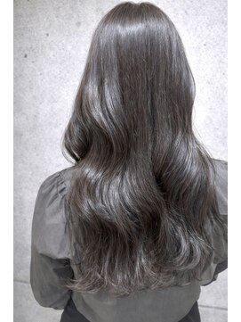 エイム ヘア リアム 調布店(eim hair liam) 韓国風,グレージュカラー×レイヤースタイル [韓国風]