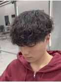 波巻きスパイラルパーマ