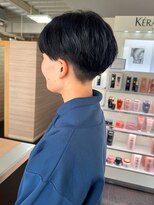 キャパジャストヘアー(CAPA just hair) パーマショート刈り上げショート