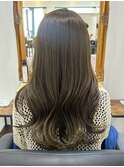 アッシュ系くすみカラーオージュアトリートメント