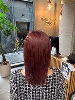 ヘアースパ ノッシュ 博多千代店(Hair Spa Nosh)&nbsp;ピンクカラー