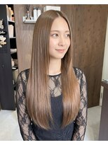 零秒女髪 千里丘店&nbsp;上品な艶髪まとまりロングストレート髪質改善美髪髪質改善カラー
