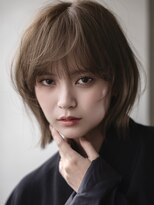 ラボヌールヘアーレーヴ 池袋店(La Bonheur hair reve) レイヤーボブ/ブラウンベージュ/ウルフボブ/ミディアムレイヤー
