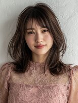 シャウルデッサン(CHARLES DESSIN)&nbsp;レイヤー/ブリーチなしダブルカラー/髪質改善トリートメント