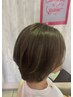 平日限定 前髪カット+ハーブカラーリタッチ+キューティクルcareTR
