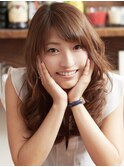 柔らかなフワフワパーマで作る女子力増パーマ☆【大島】