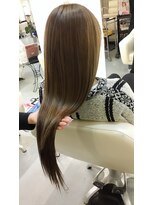 インプルーヴ アートスタイルヘアー(imProve Art style hair) 外国人風3Dグレージュカラー&ロングエクステスタイル♪