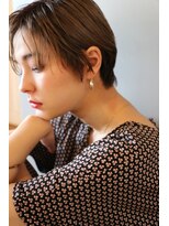 ドロップ(drop)&nbsp;ウエットタイトなセンターパートショート【表参道青山drop舘洞】