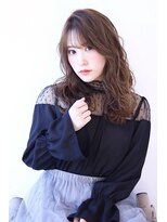 オーロ 宝塚店(ORO)&nbsp;【ことりベージュ小顔ブランジュグラマラスくせ毛風毛先パーマ】