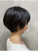 丸みが可愛いショート【赤荻樹】