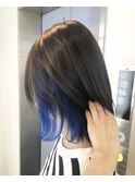 【BROAD HAIR】インナーブルー