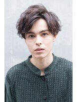 ケアリー 武蔵小杉(Carelly)&nbsp;ビジネスツーブロックOK★かき上げトランクスヘアくせ毛風パーマ