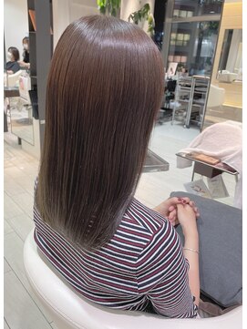 エアー 銀座(air) ★岡田有加★20代30代/セピアグレージュ