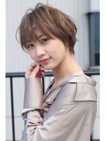 クシュ 所沢東口店(kusyu...)&nbsp;髪質改善デジタルパーマミニウルフくすみブルーテラコッタ(所沢)