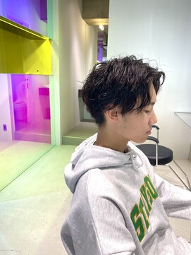 アイスジェム(ICE GEM) メンズ×スパイラルパーマ