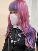 ノア(noa.)&nbsp;『ハイトーンカラー』ブライトピンク×パープル×ブルー