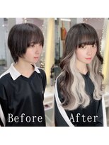 あるじゃんすー 池袋店&nbsp;ホワイトアッシュ#シールエクステ#ホワイトグレージュ#韓国#池袋