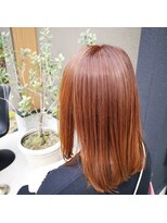 ヘアーアンドビューティ カリテス(Hair & Beauty Charites)&nbsp;パツッと軽め×ダブルフェイスカラー