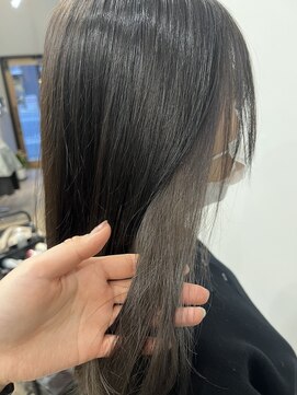 エニー 四条大宮(aNy) 【いつものスタイルにアクセント】インナーシルバー
