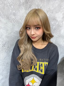 ティアム 渋谷店(Tiam shibuya) マッシュショート/ミルクティーベージュ/ヌーディーカラー