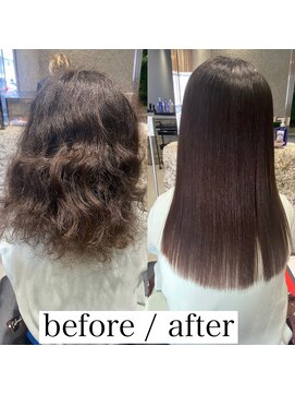 ポラリス(Polaris) 佐賀　美髪縮毛矯正/乾かしただけで