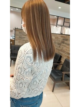 アール 多治見店(#arl) ハイライトツヤ髪